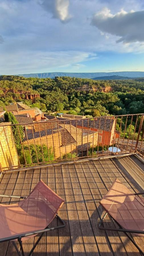 Maison Porte Heureuse Roussillon en Isere Exterior foto